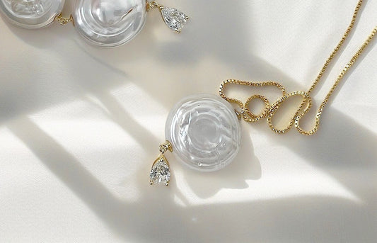 Roman Holiday Baroque Pearl Necklace