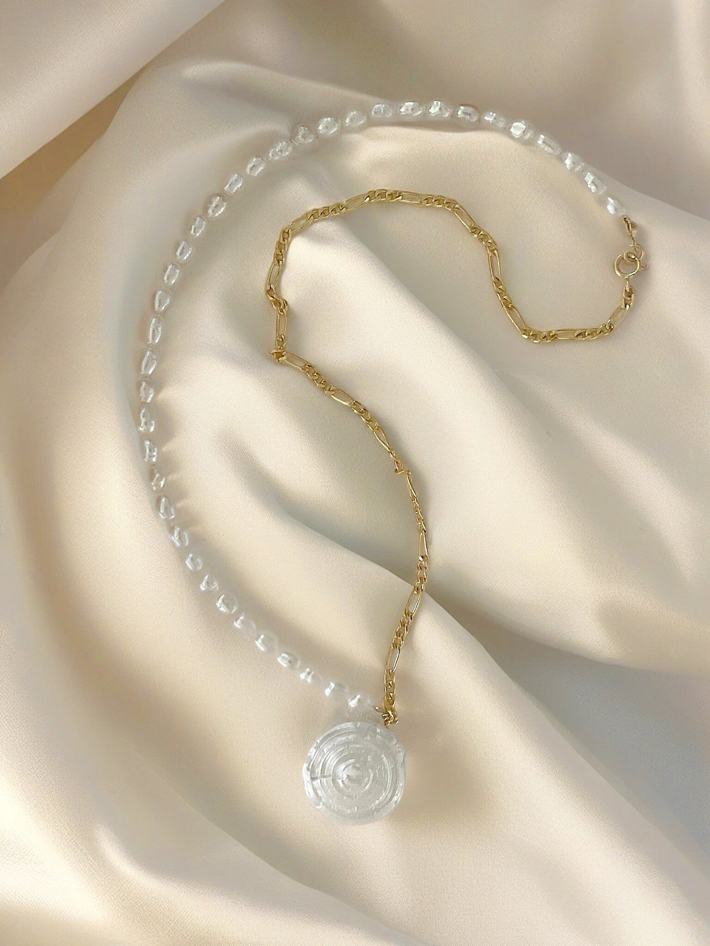 Roman Holiday Baroque Pearl Necklace