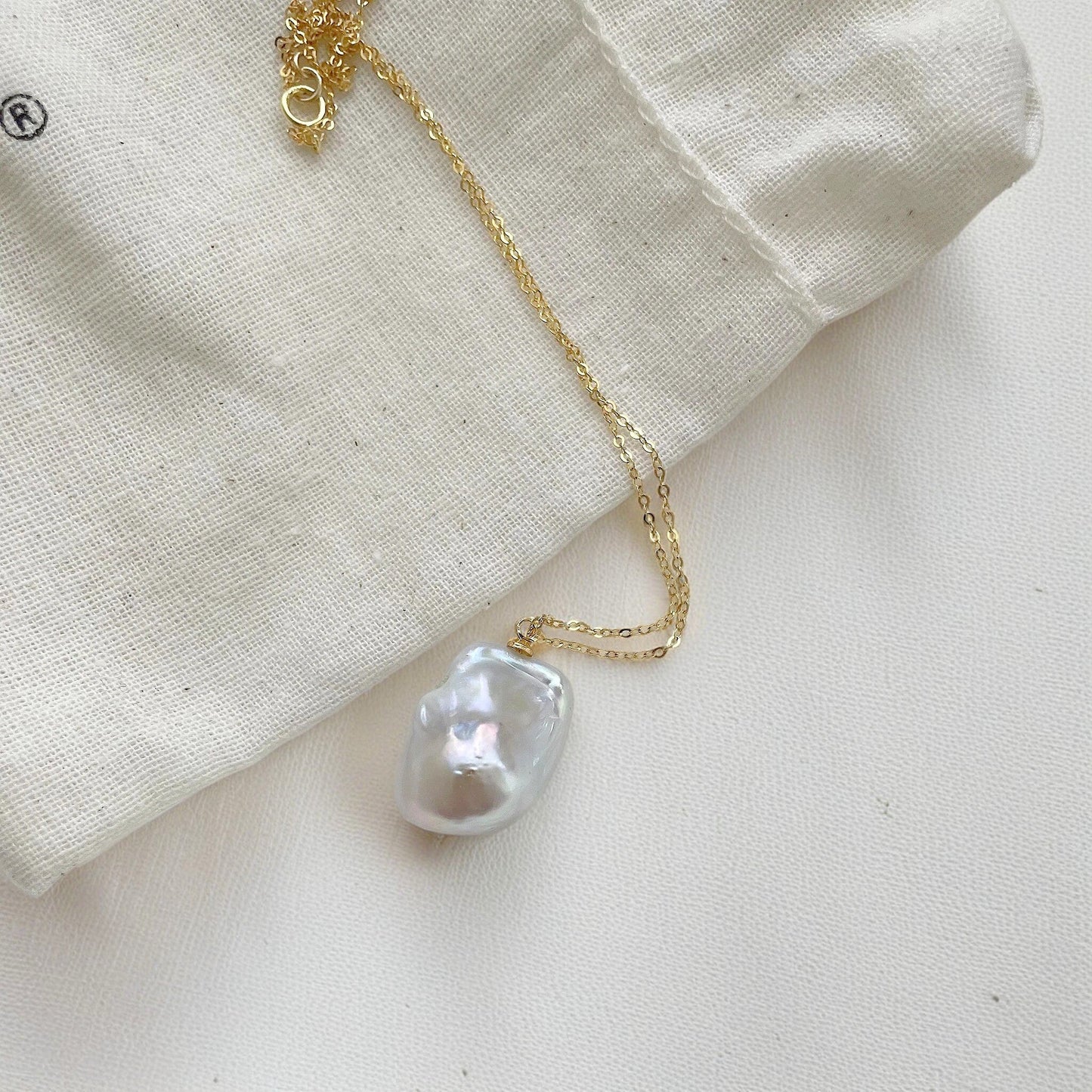 Classic Grandeur Baroque Pearl Necklace