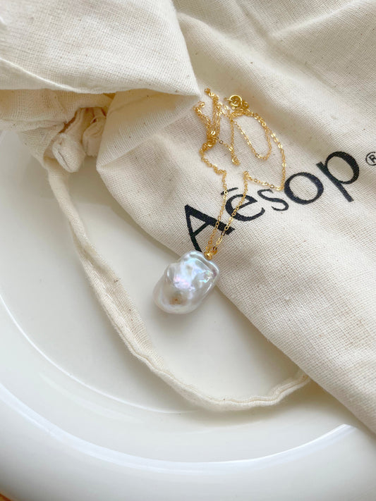 Classic Grandeur Baroque Pearl Necklace