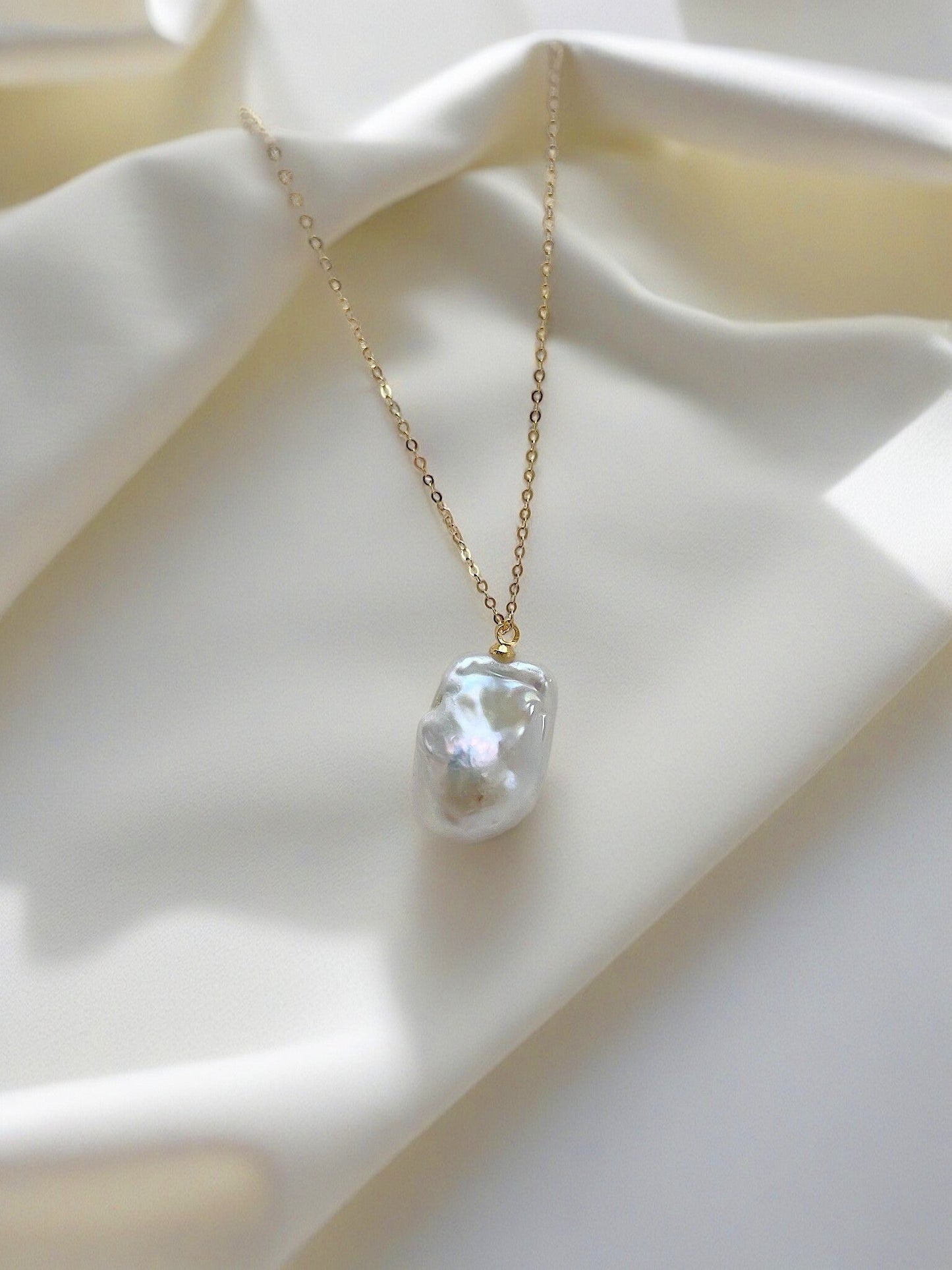 Classic Grandeur Baroque Pearl Necklace