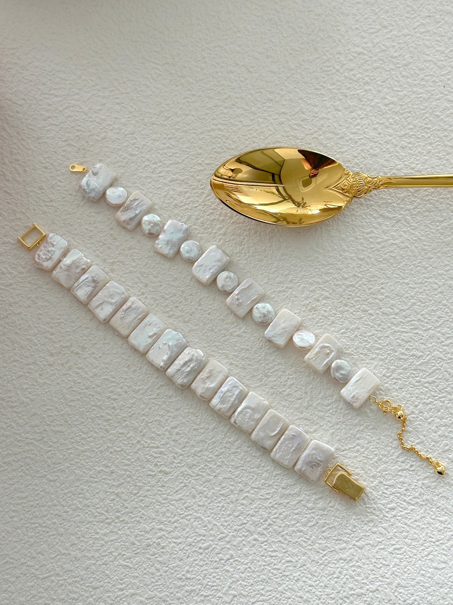 Timeless Nugget Baroque Pearl Bracelet