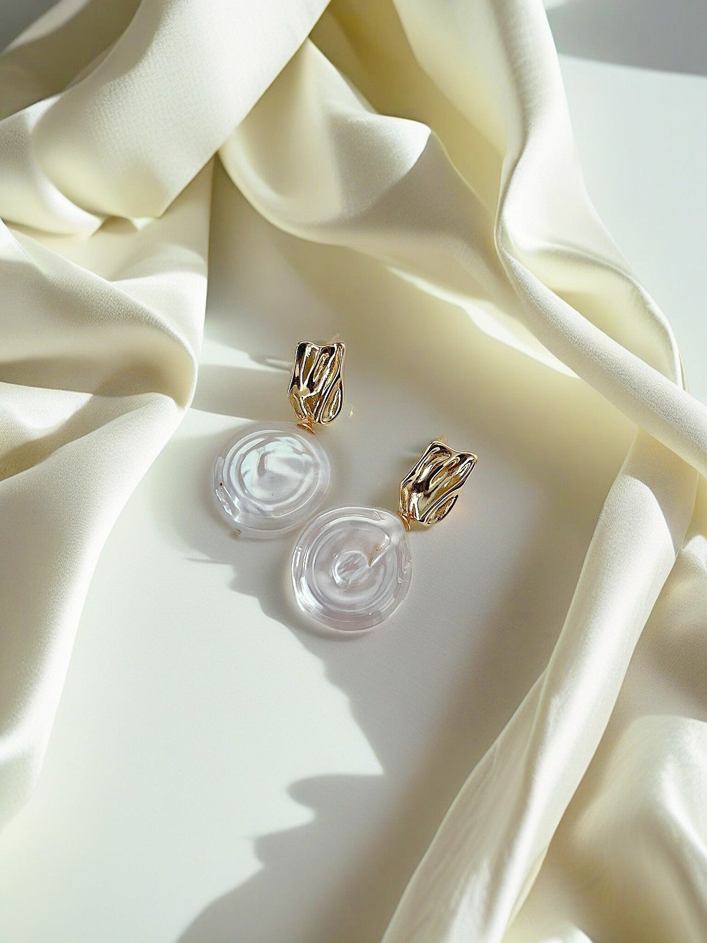 Roman Holiday Baroque Pearl Earrings