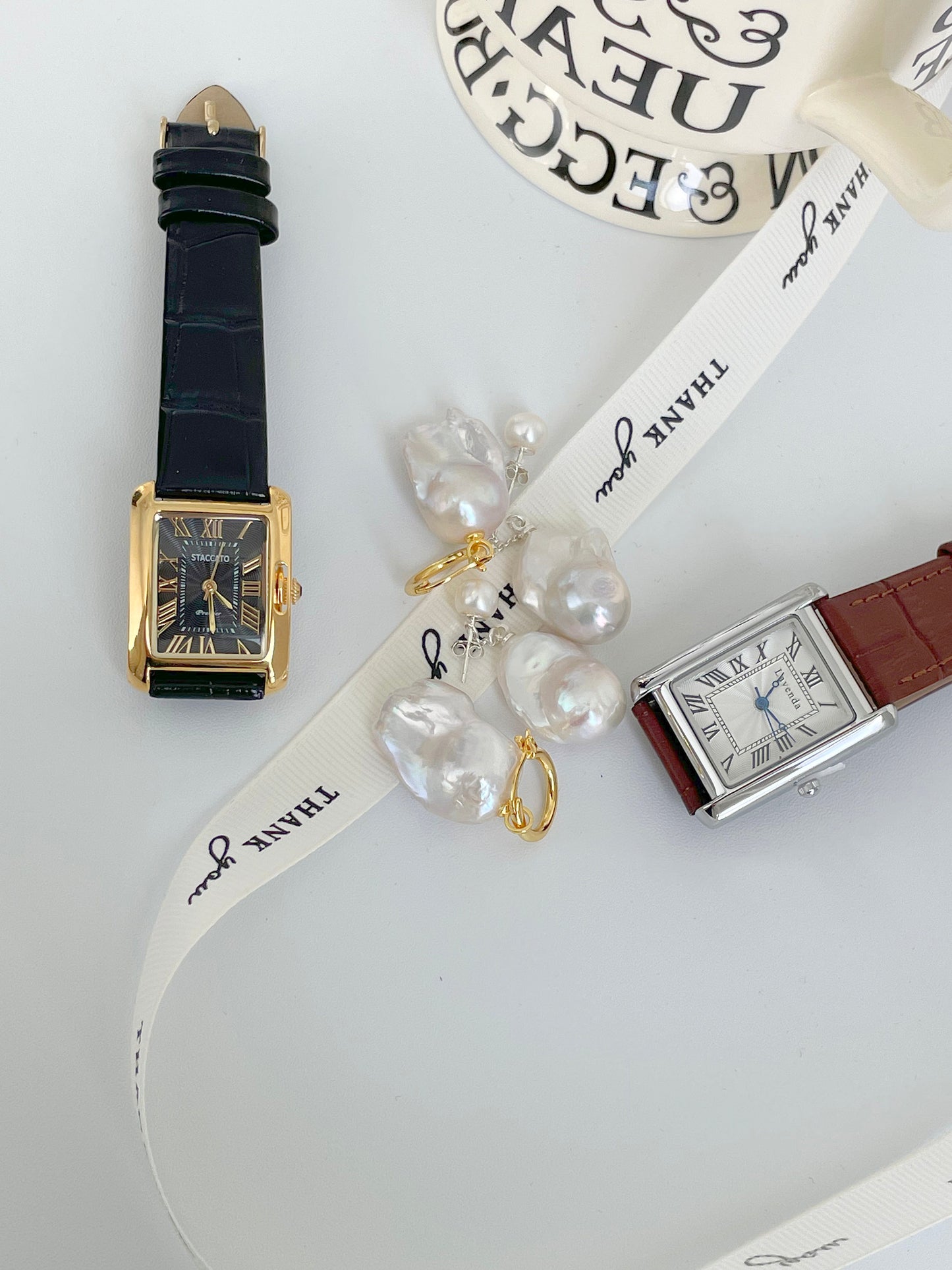 Classic Grandeur Baroque Pearl Earrings