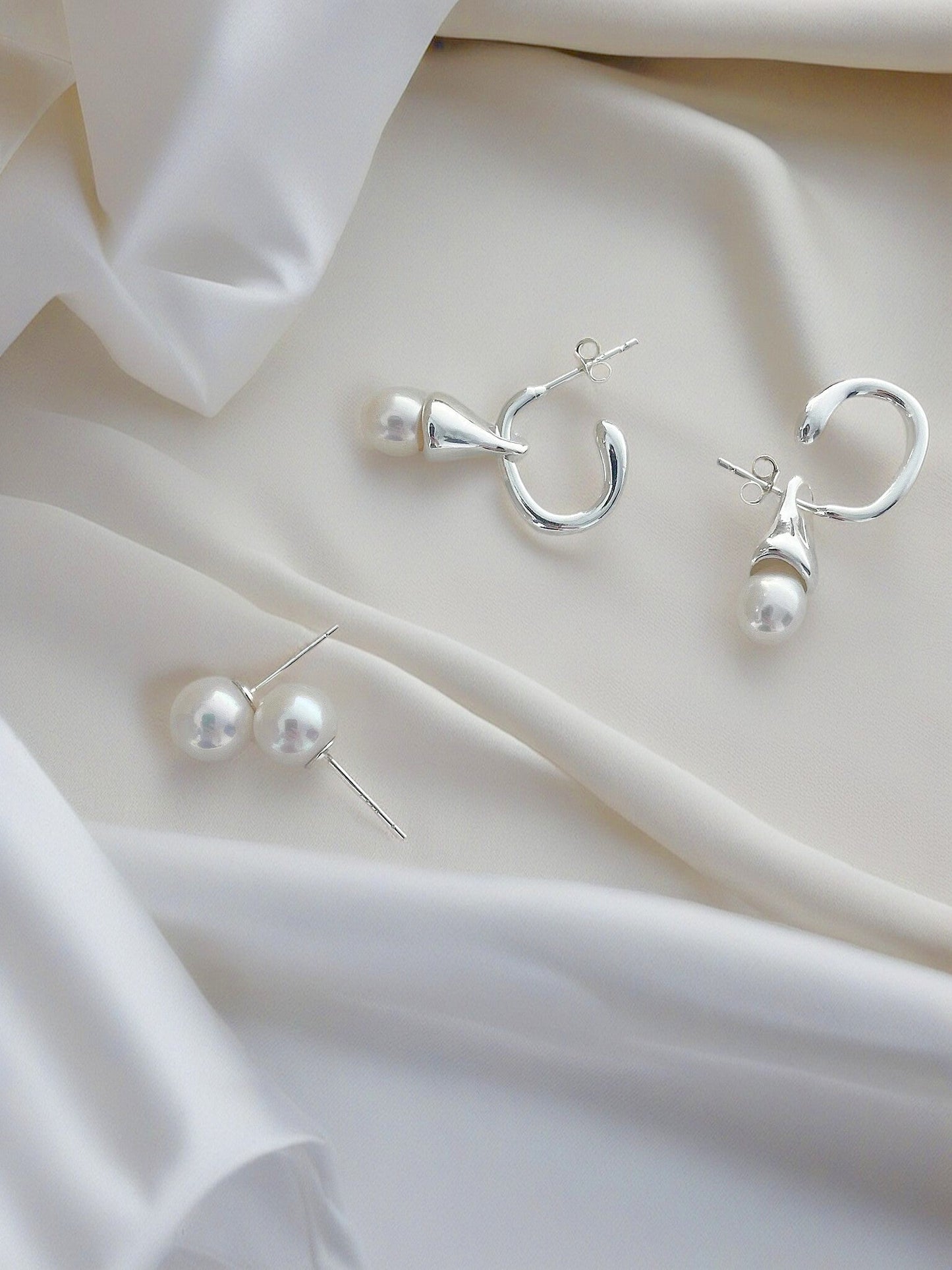 Classic Grandeur Baroque Pearl Earrings