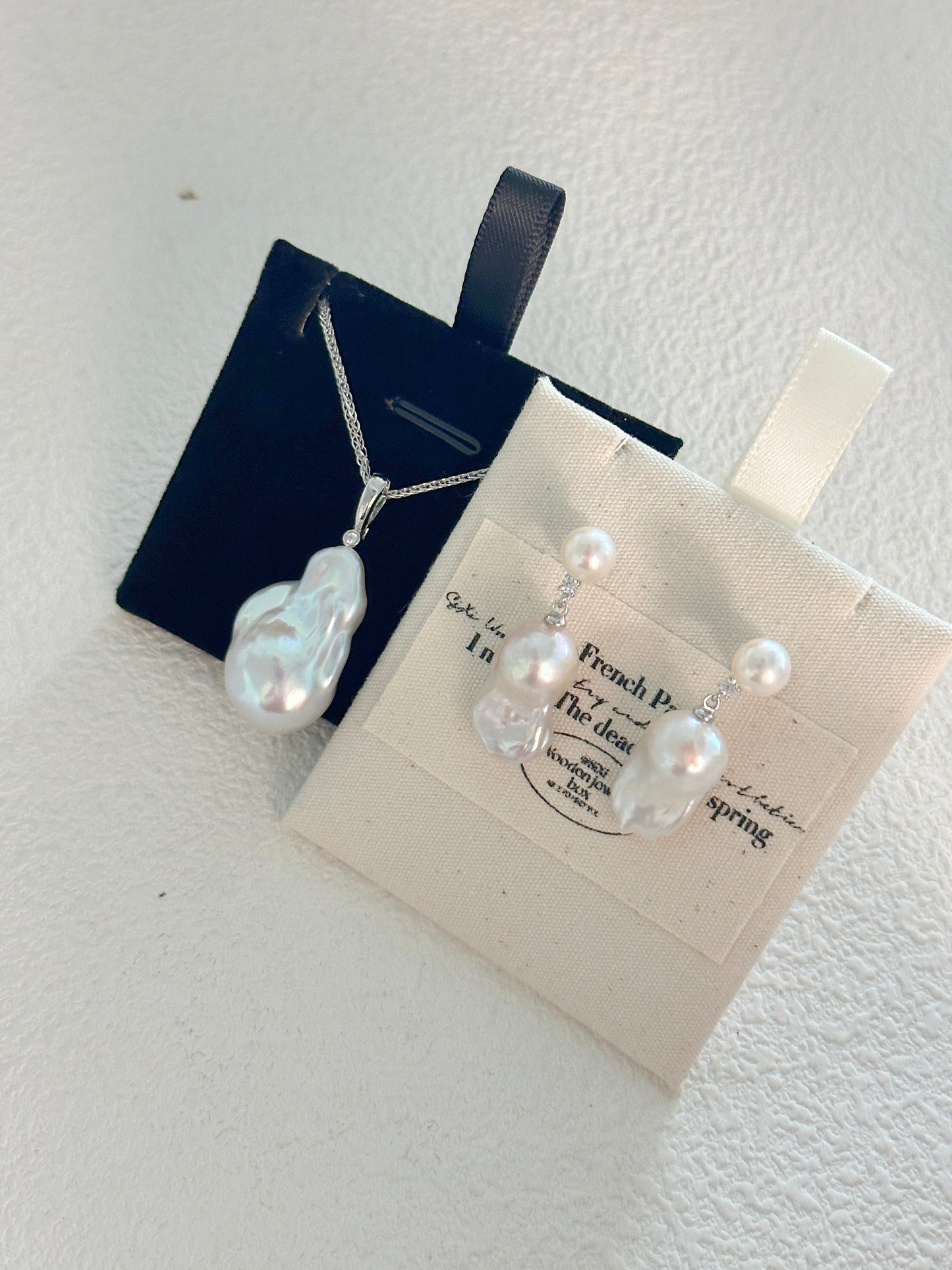 Classic Grandeur Baroque Pearl Earrings