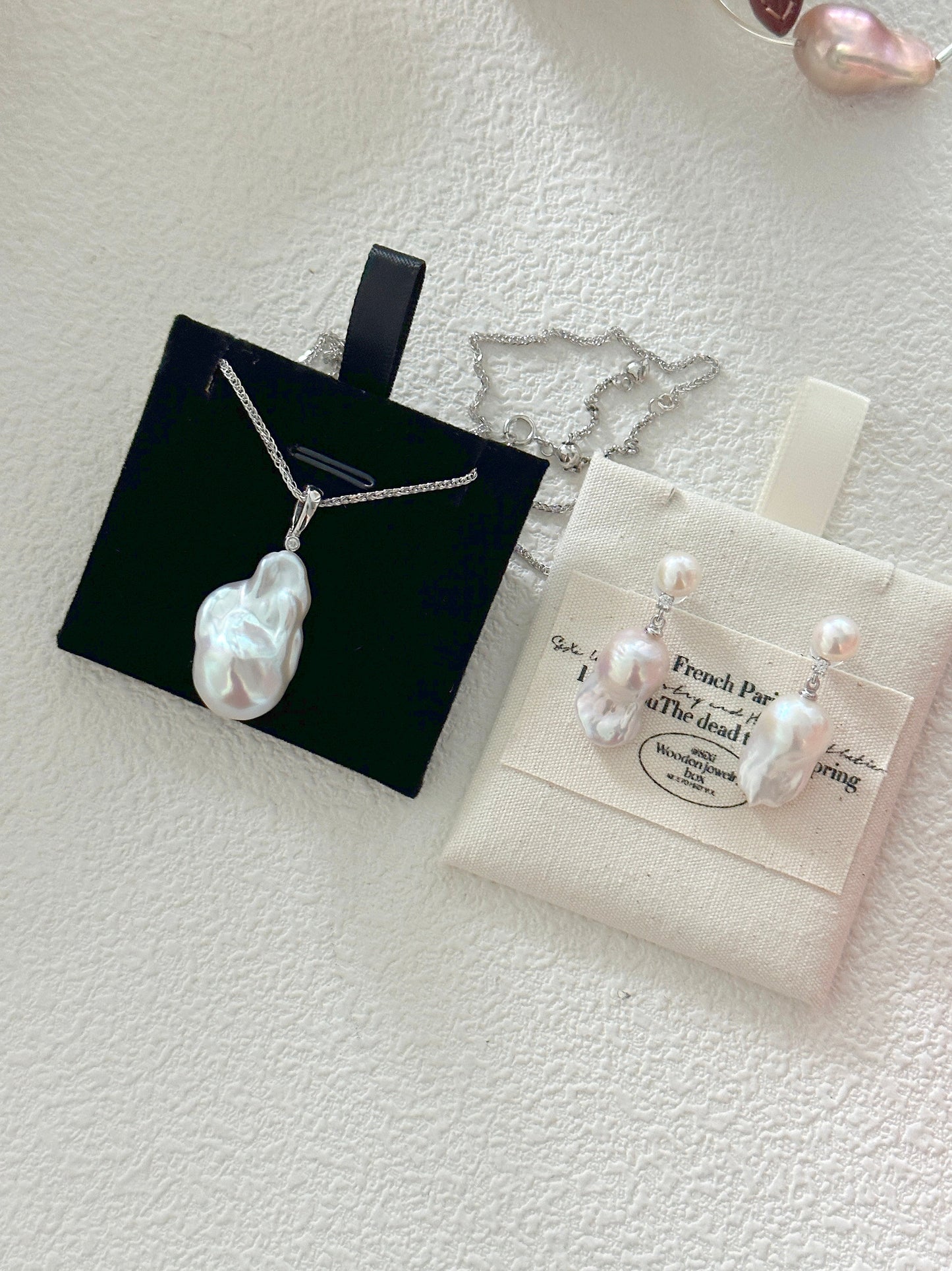 Classic Grandeur Baroque Pearl Earrings