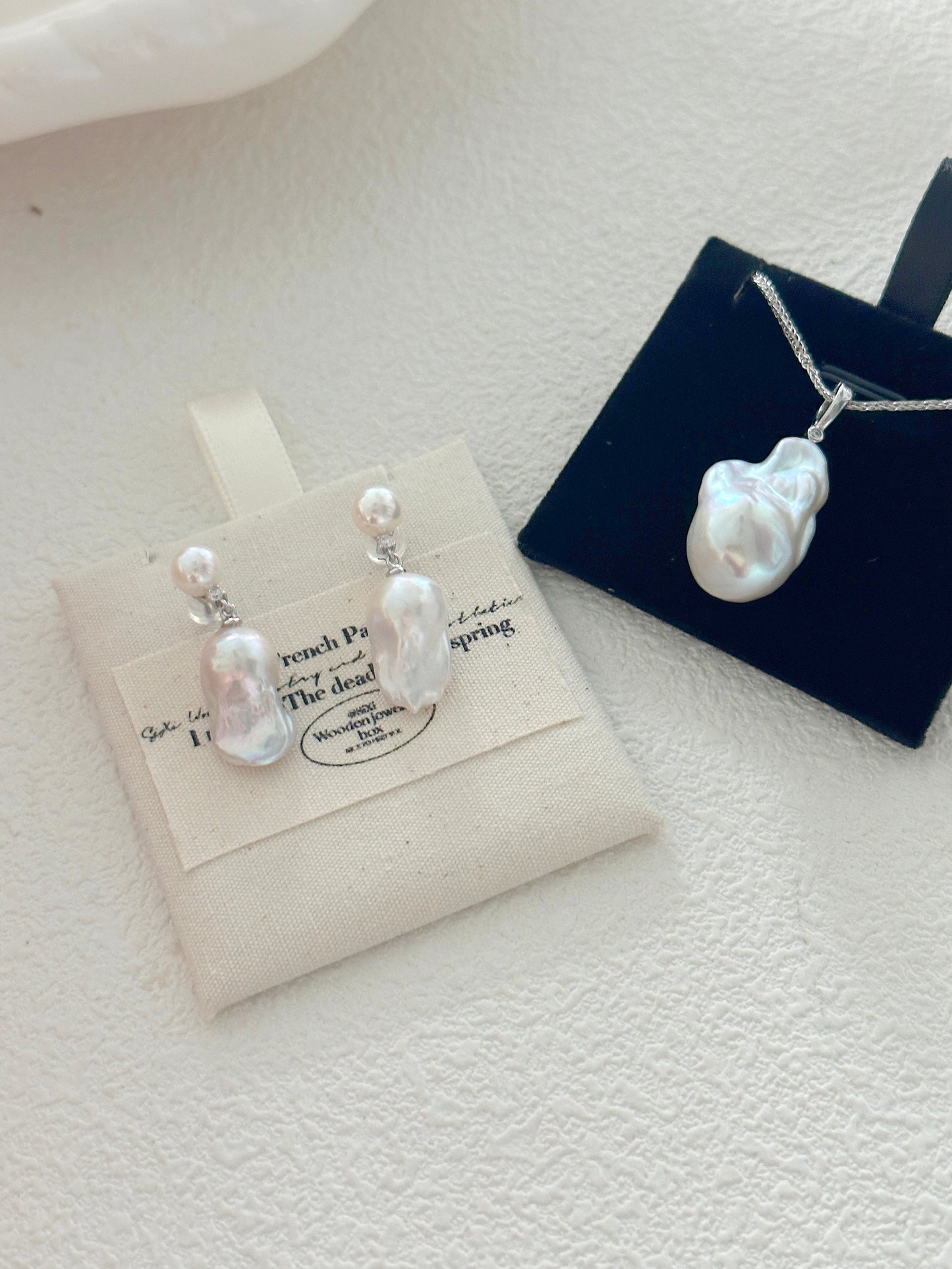 Classic Grandeur Baroque Pearl Earrings