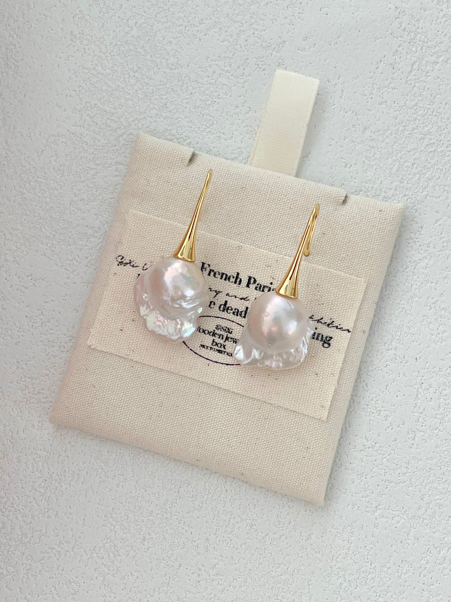 Classic Grandeur Baroque Pearl Earrings