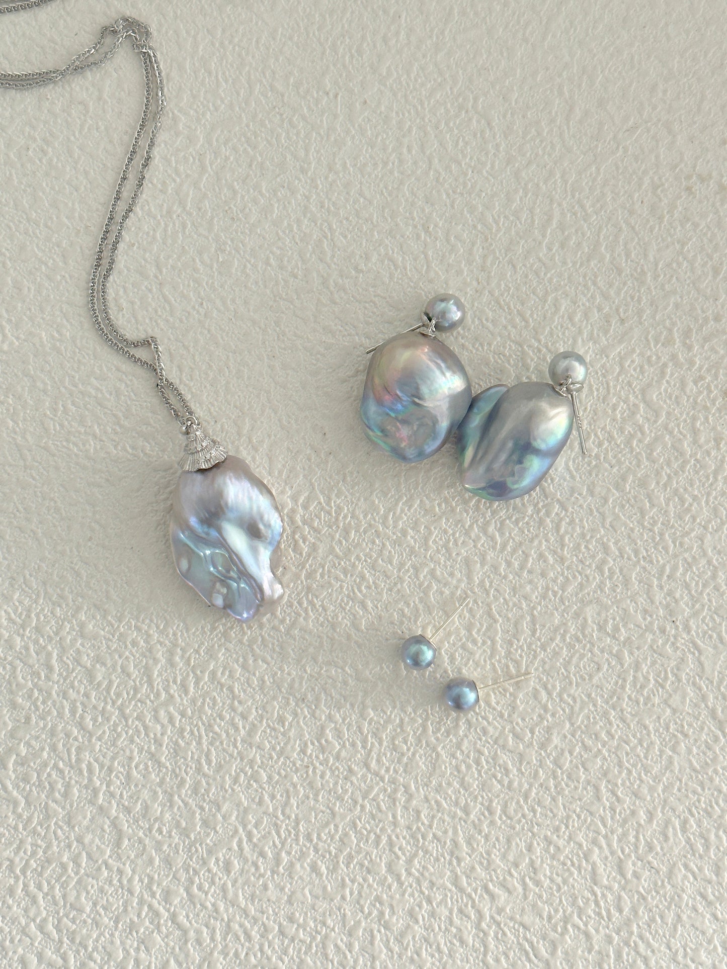 Classic Grandeur Baroque Pearl Earrings