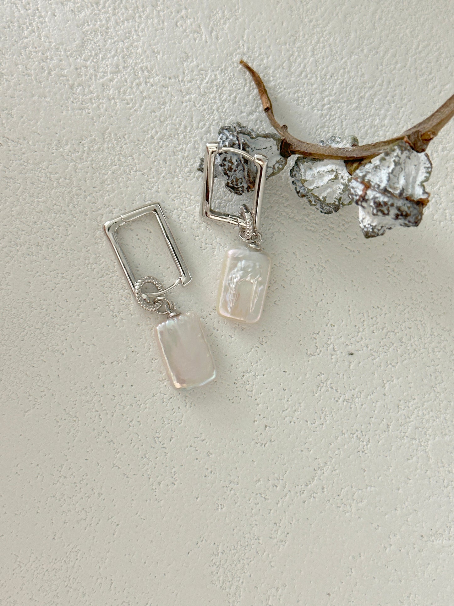 Timeless Nugget Baroque Pearl Earrings