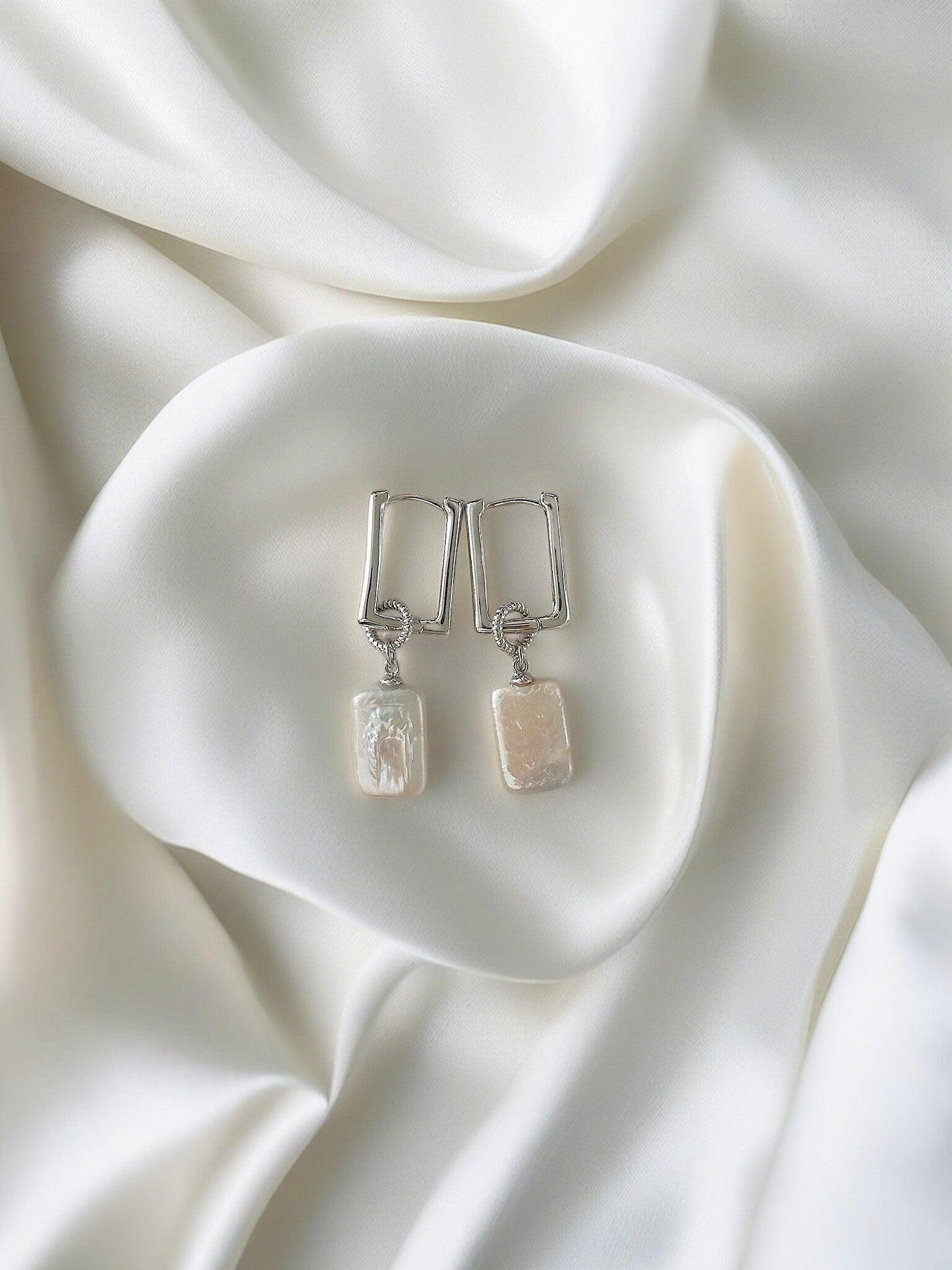 Timeless Nugget Baroque Pearl Earrings