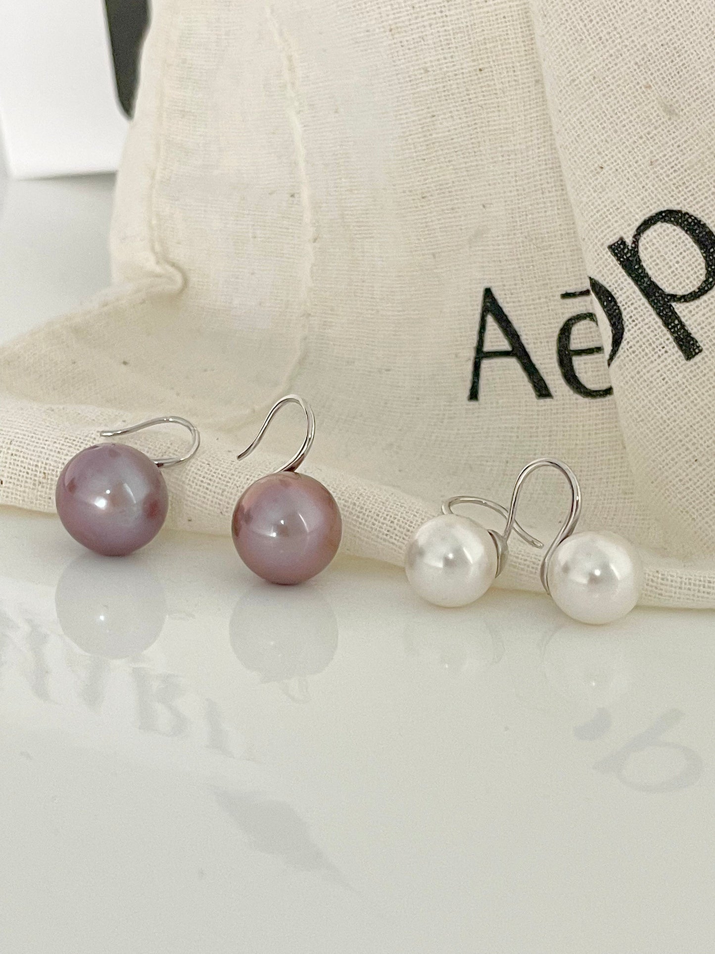 Floral Baroque Pearl Earrings