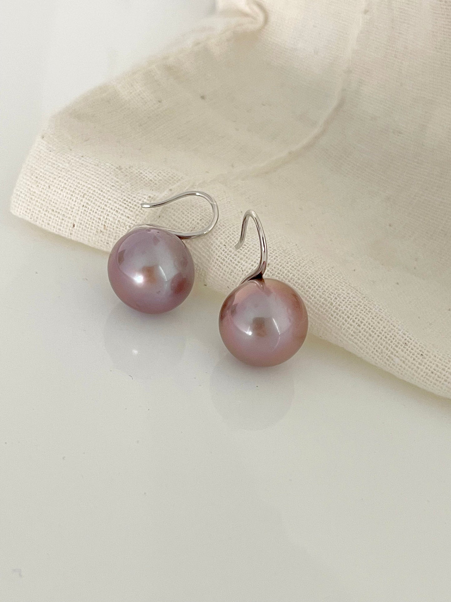 Floral Baroque Pearl Earrings