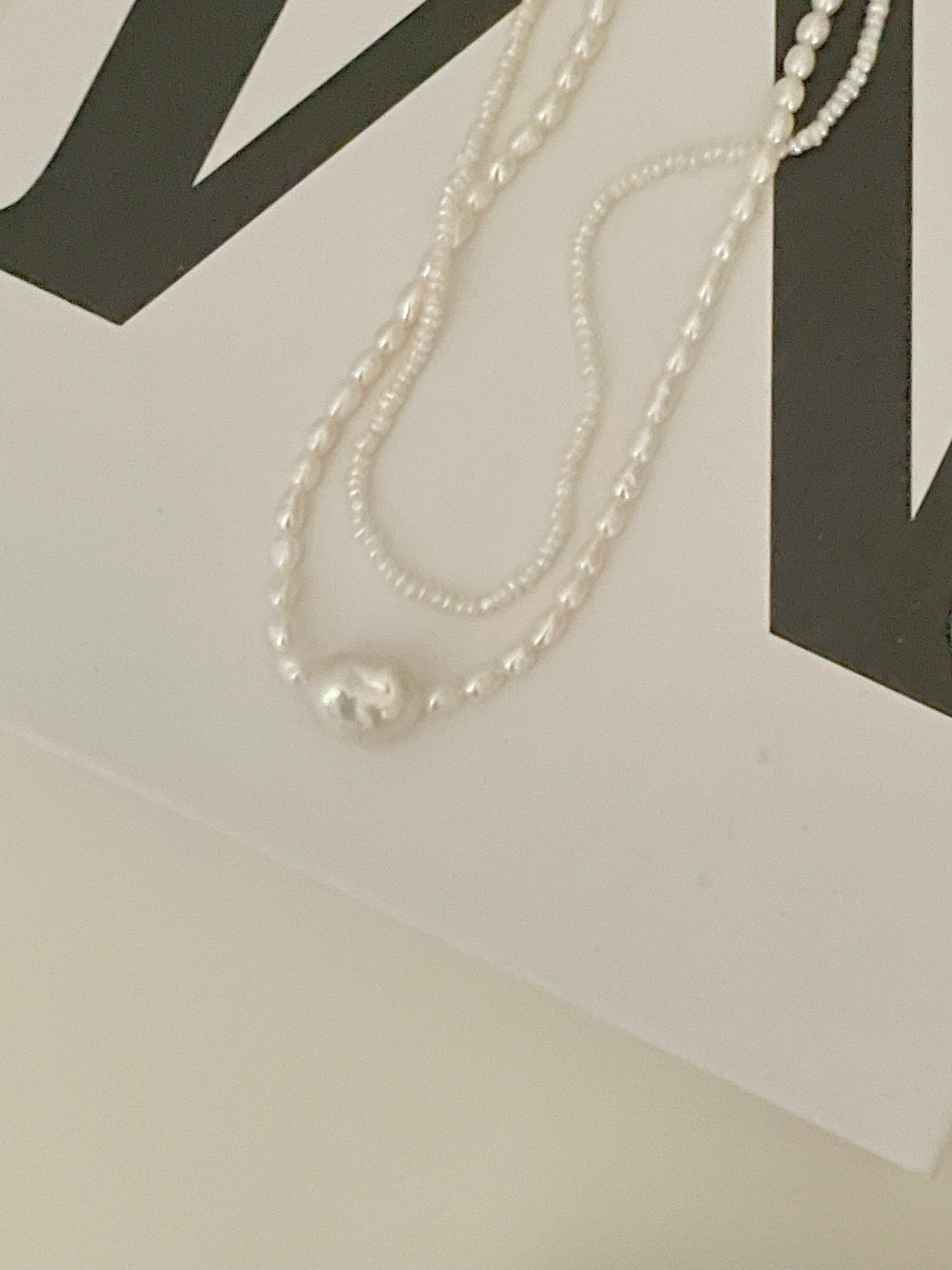 Classic Grandeur Baroque Pearl Necklace