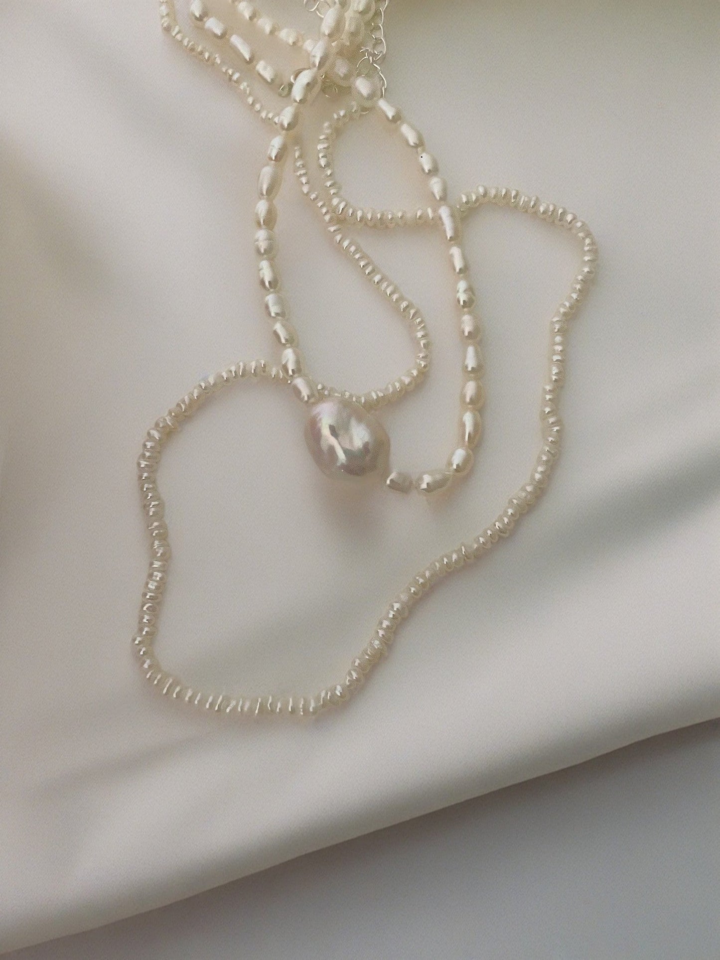 Classic Grandeur Baroque Pearl Necklace