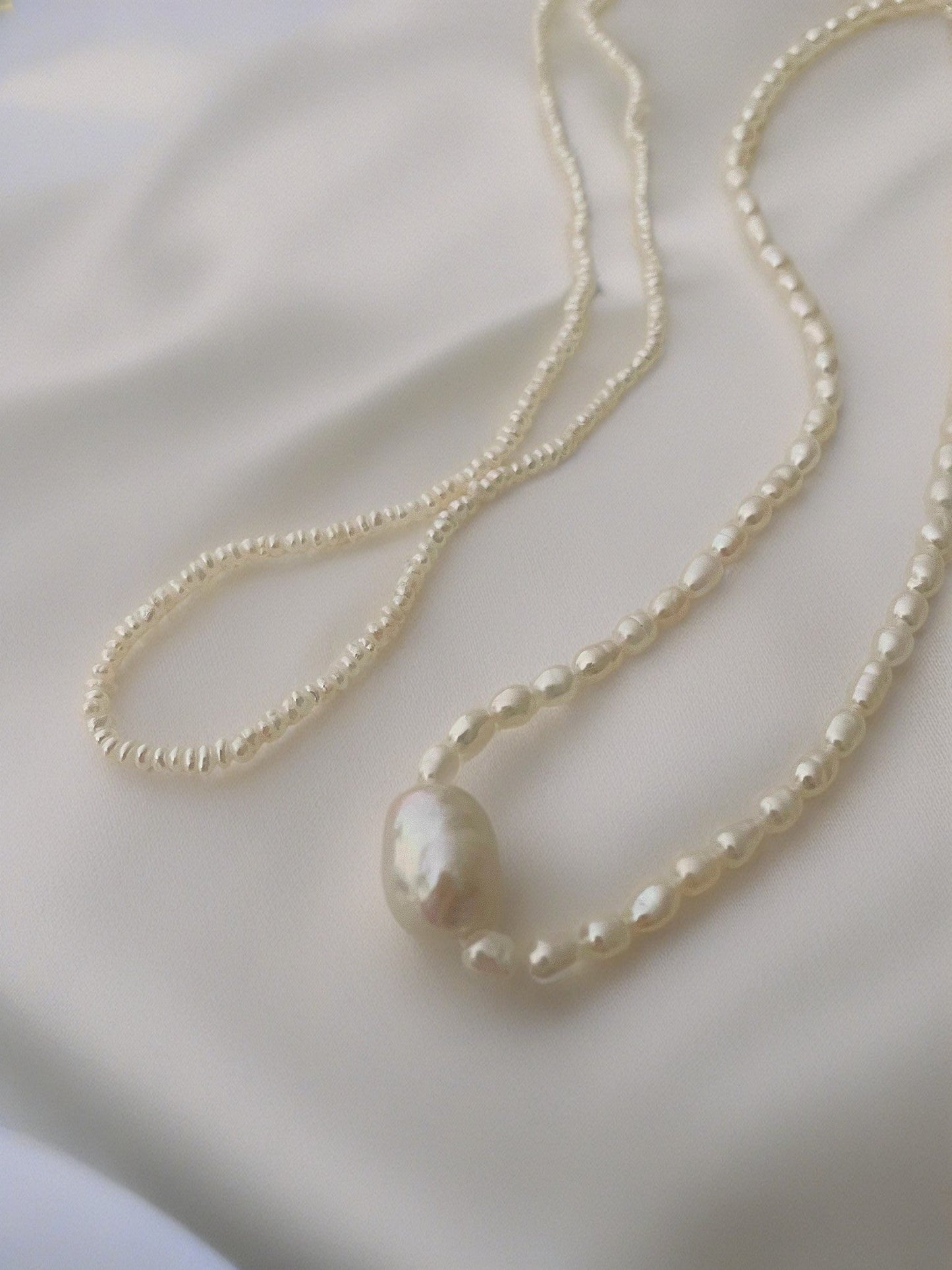 Classic Grandeur Baroque Pearl Necklace