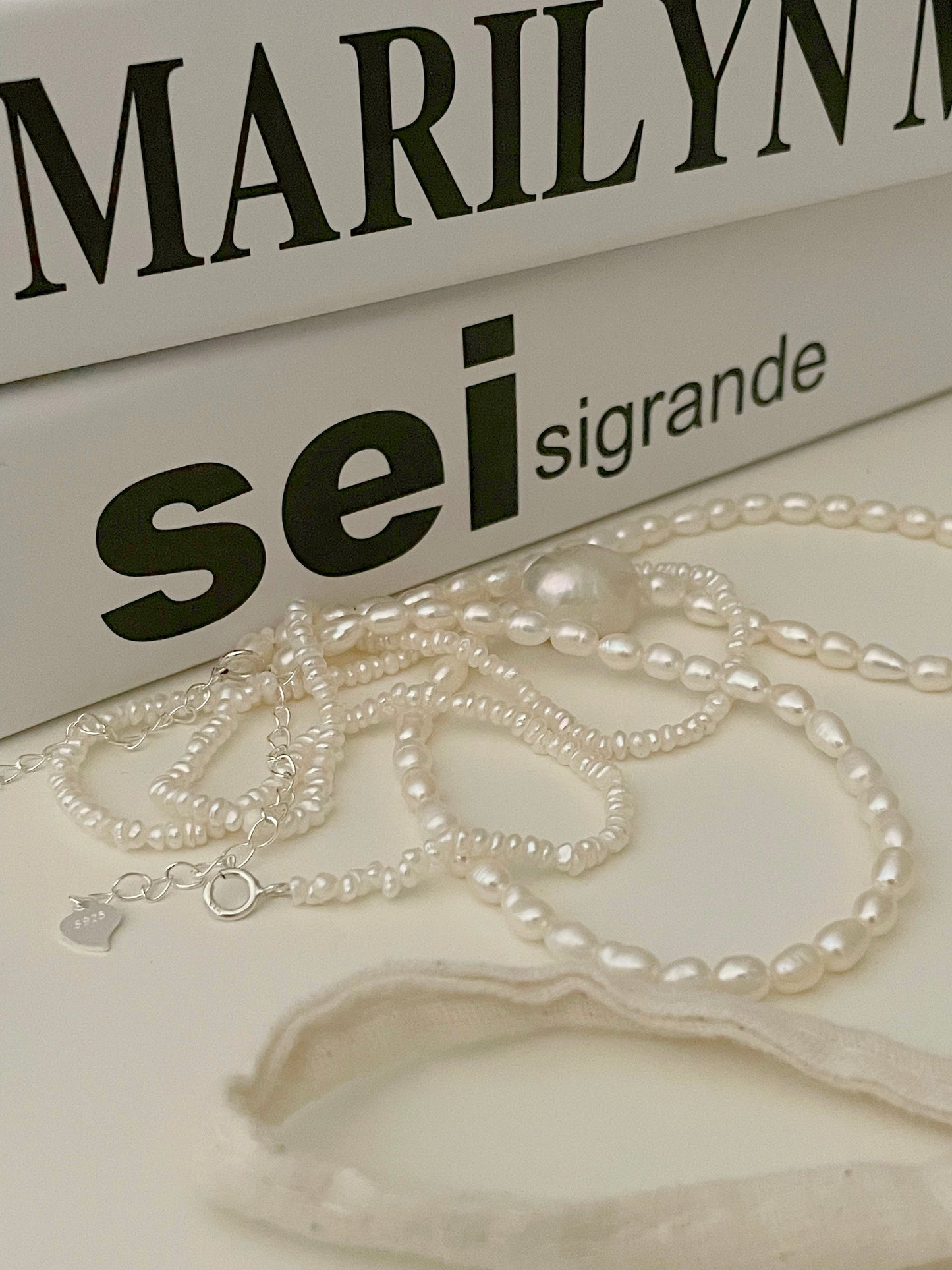 Classic Grandeur Baroque Pearl Necklace