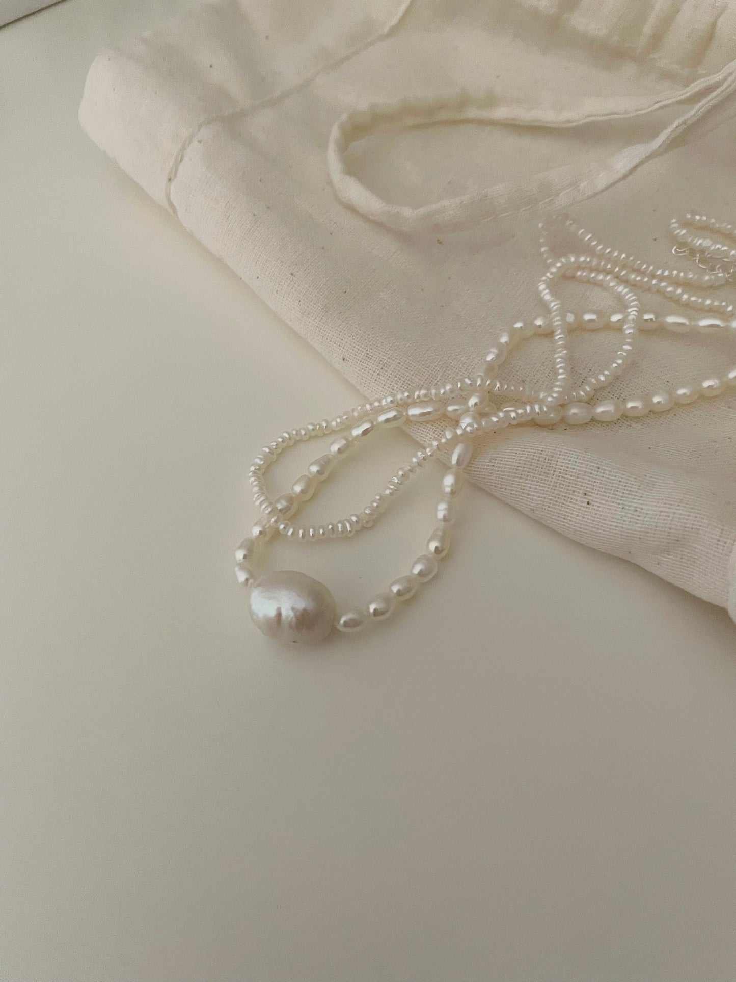Classic Grandeur Baroque Pearl Necklace