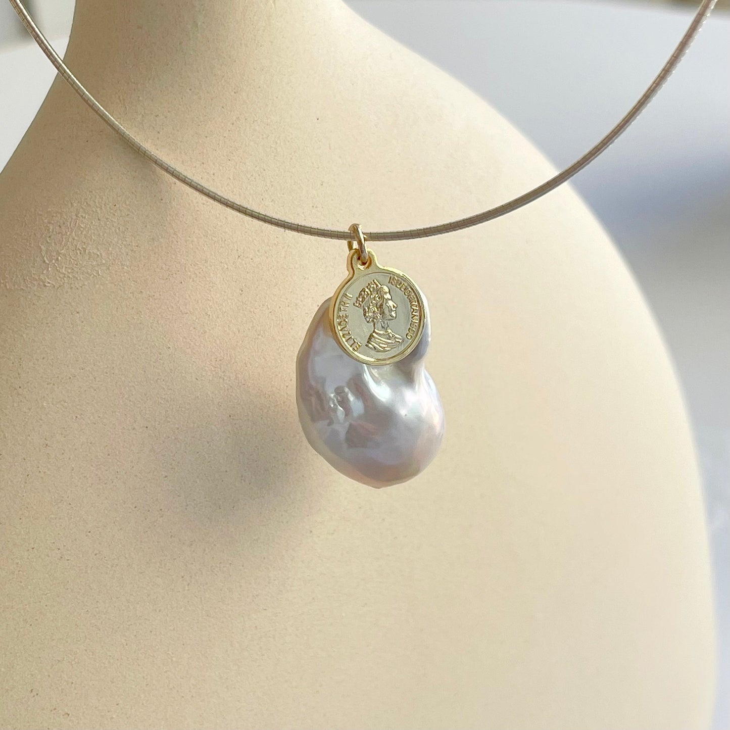 Classic Grandeur Baroque Pearl Necklace