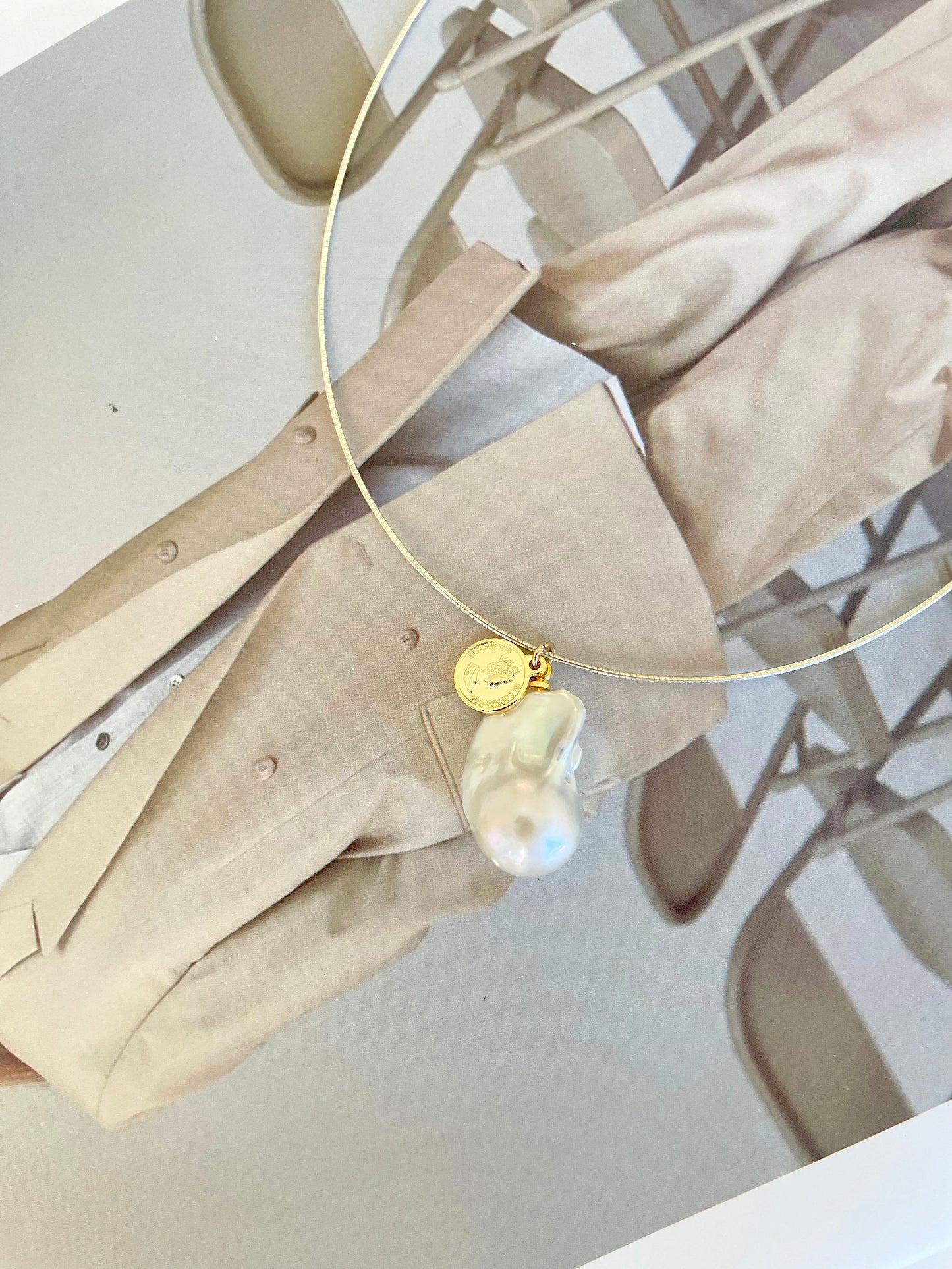 Classic Grandeur Baroque Pearl Necklace