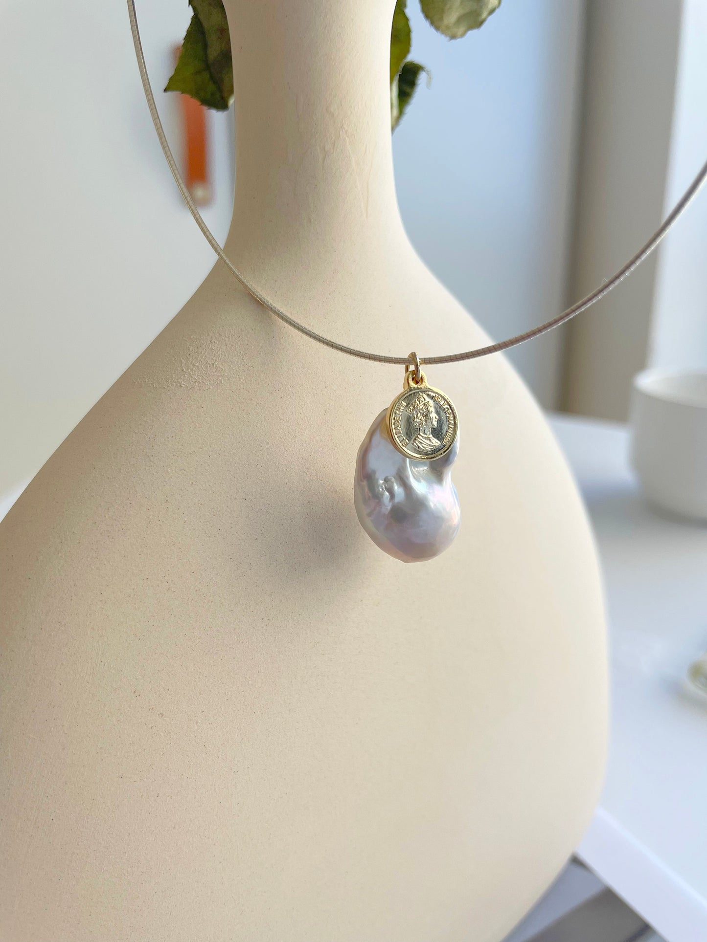 Classic Grandeur Baroque Pearl Necklace