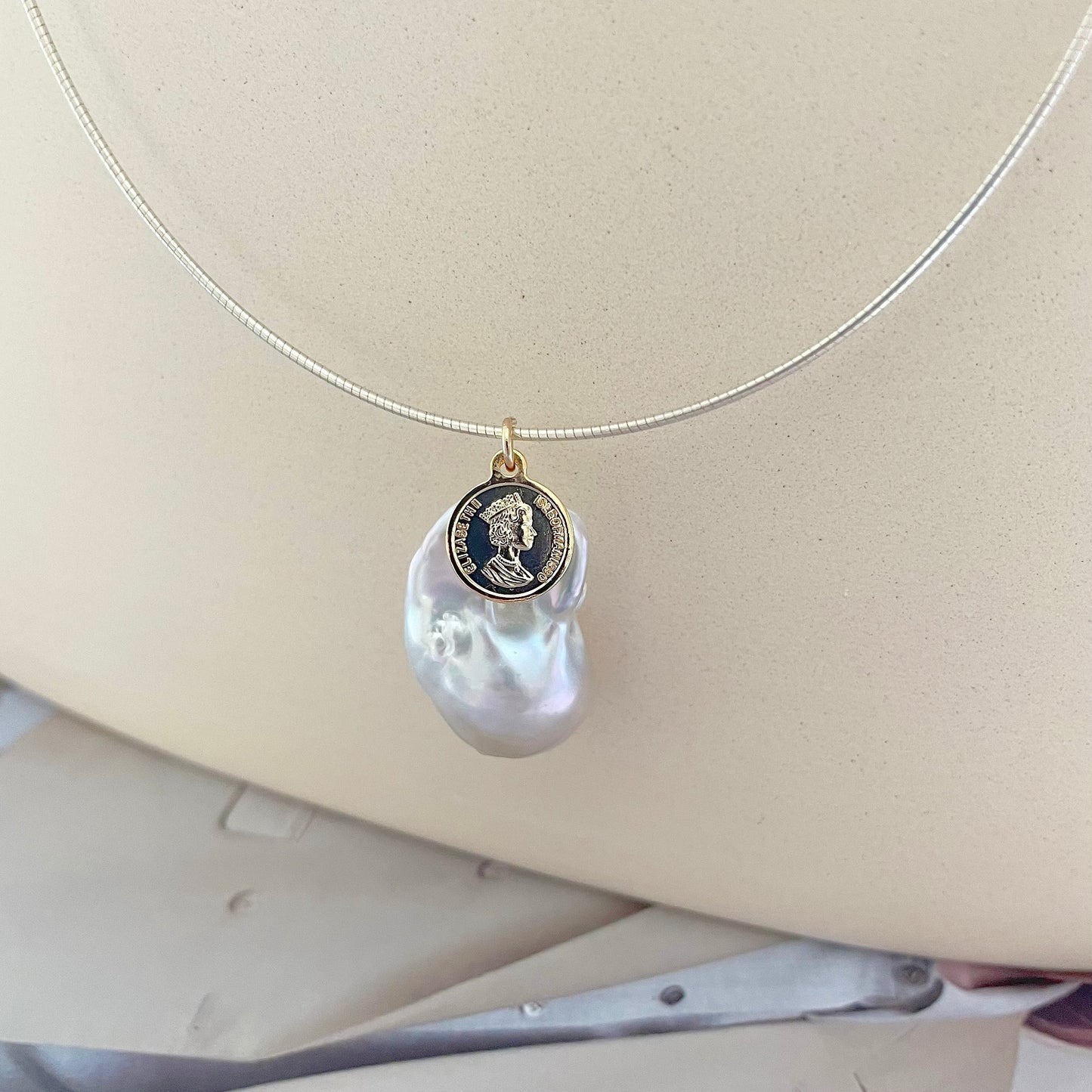 Classic Grandeur Baroque Pearl Necklace