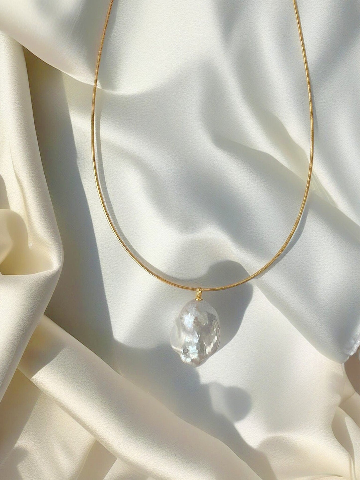 Classic Grandeur Baroque Pearl Necklace
