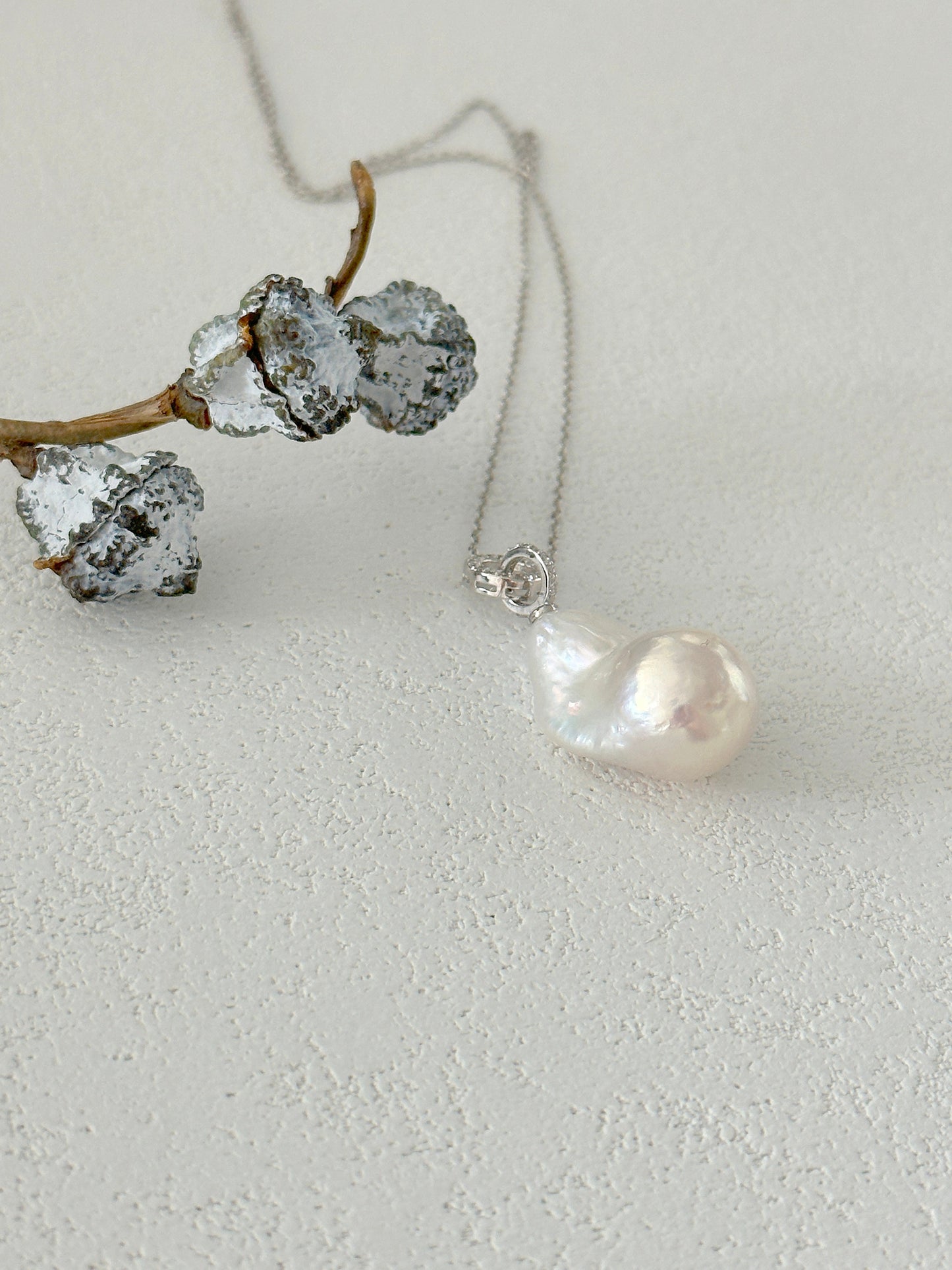 Classic Grandeur Baroque Pearl Necklace