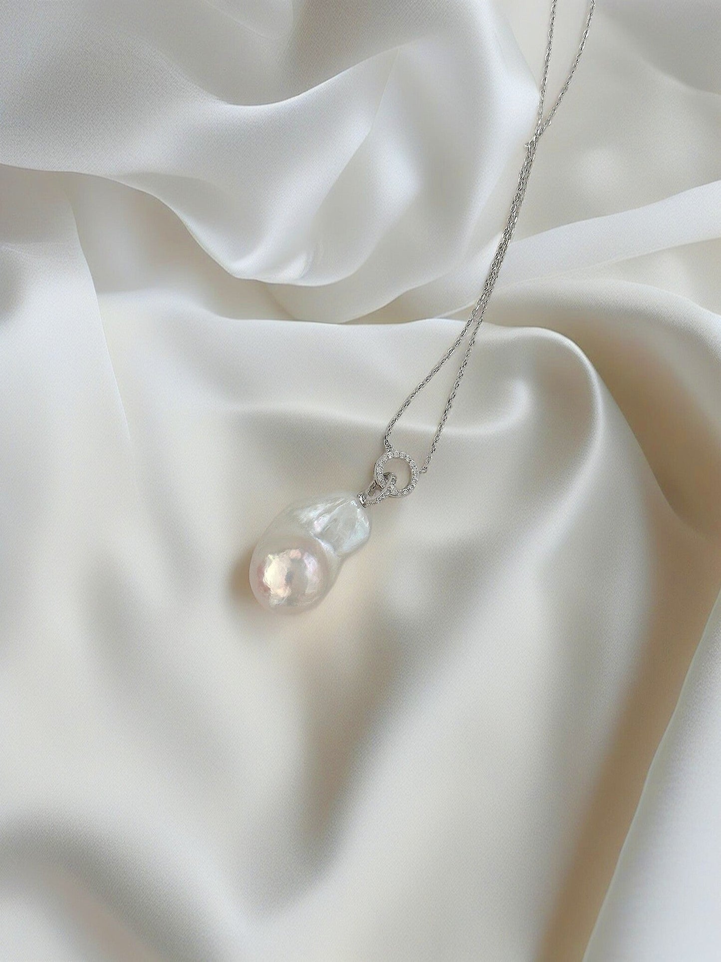 Classic Grandeur Baroque Pearl Necklace