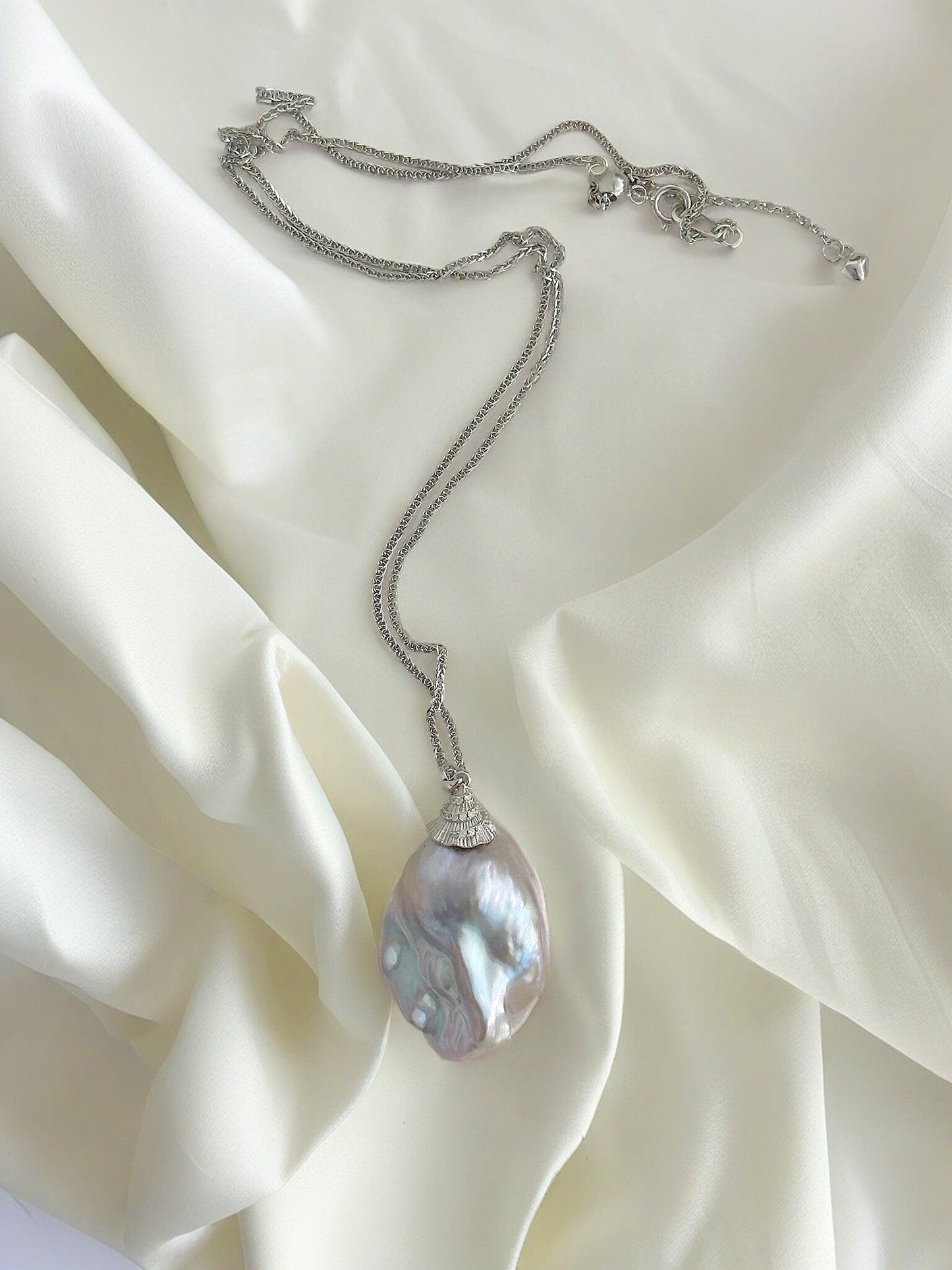 Classic Grandeur Baroque Pearl Necklace