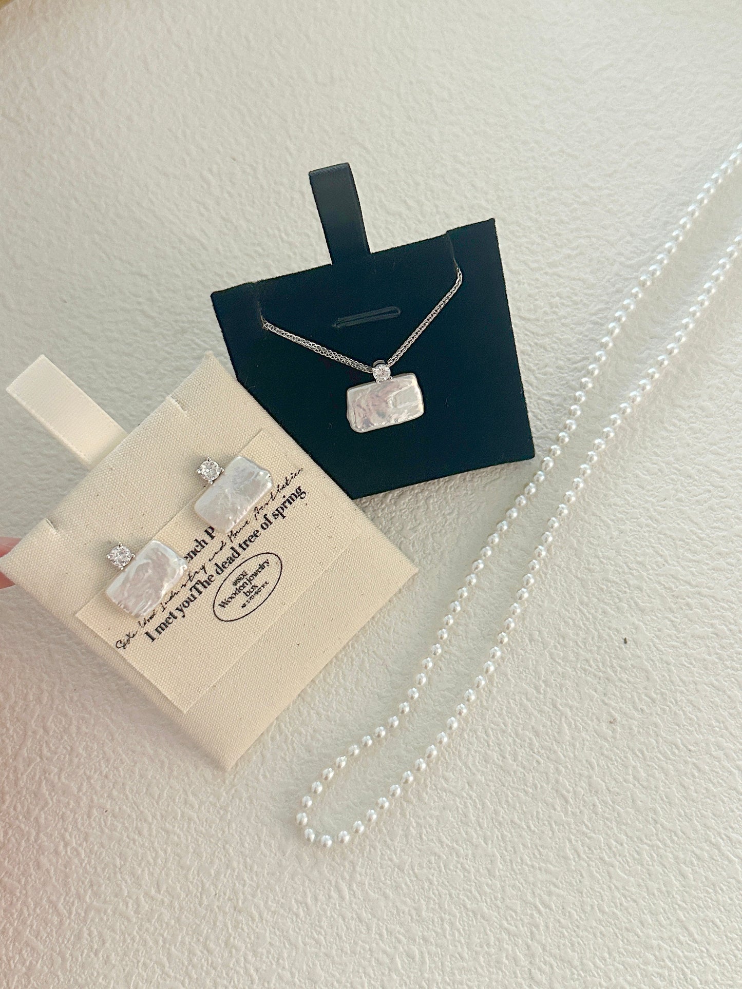 Timeless Nugget Baroque Pearl Necklace