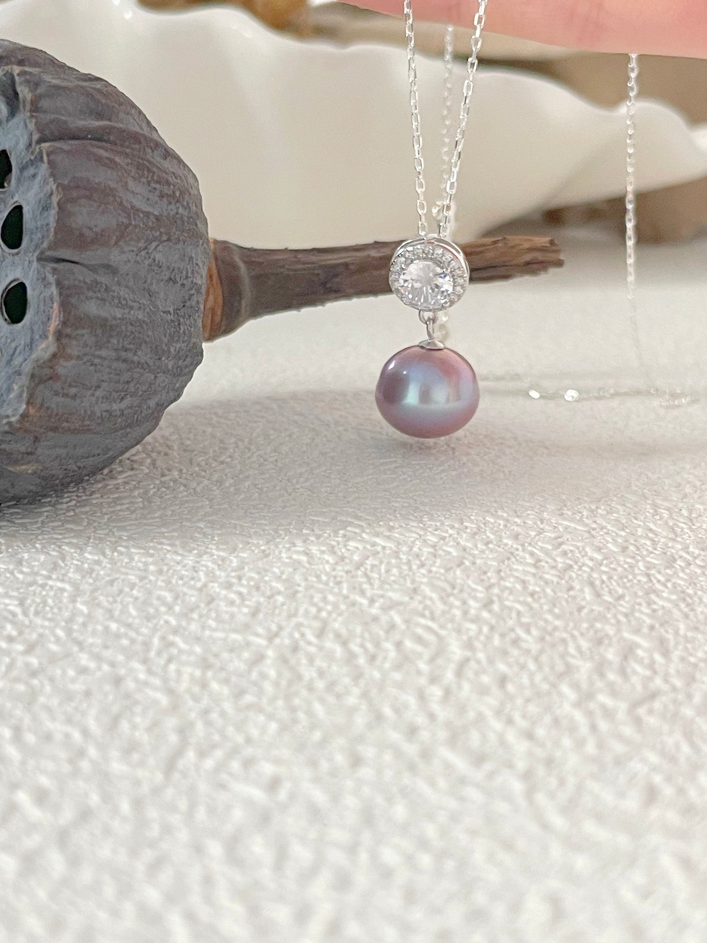 Floral Baroque Pearl Necklace