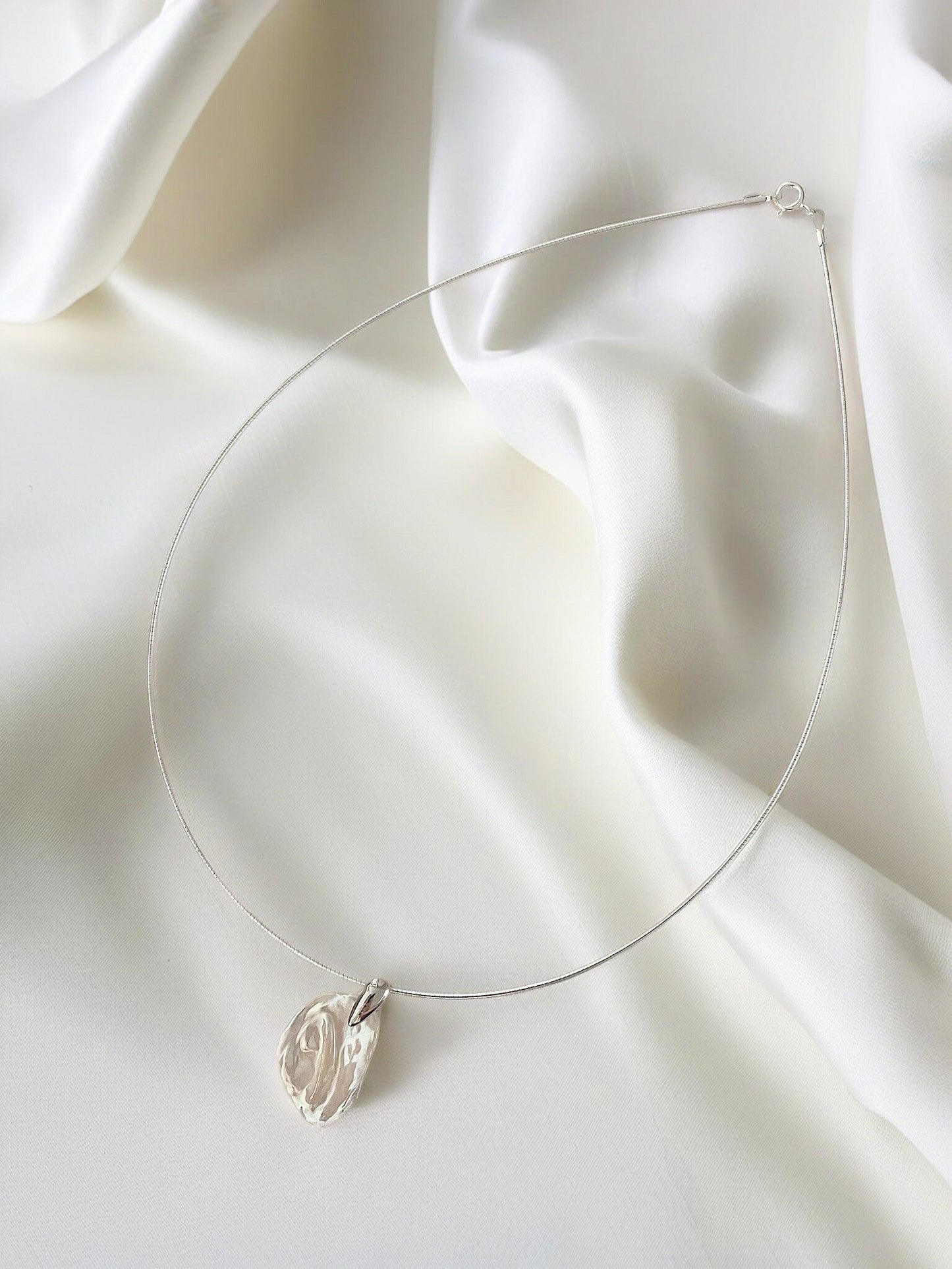 Floral Baroque Pearl Necklace