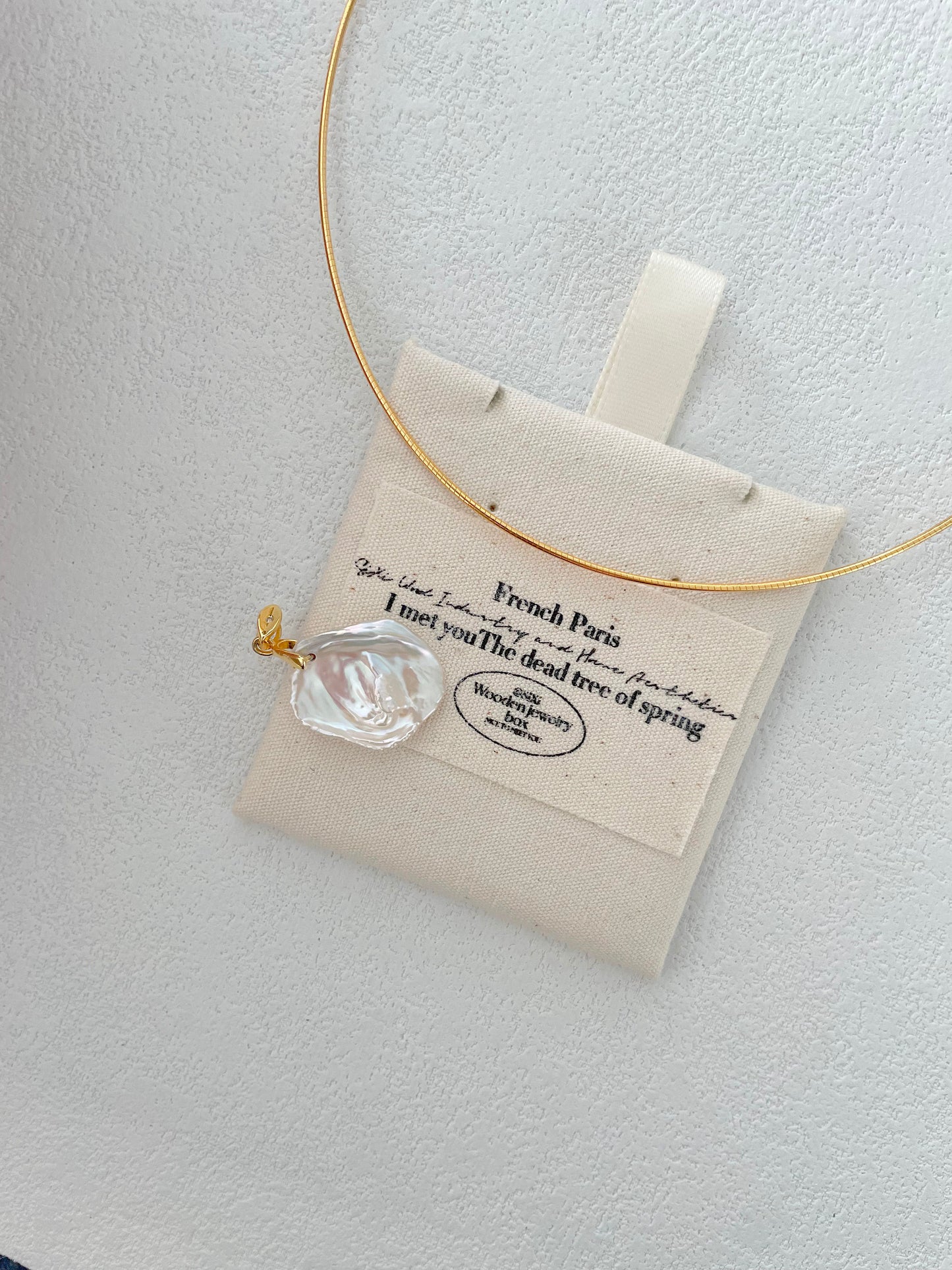 Floral Baroque Pearl Necklace