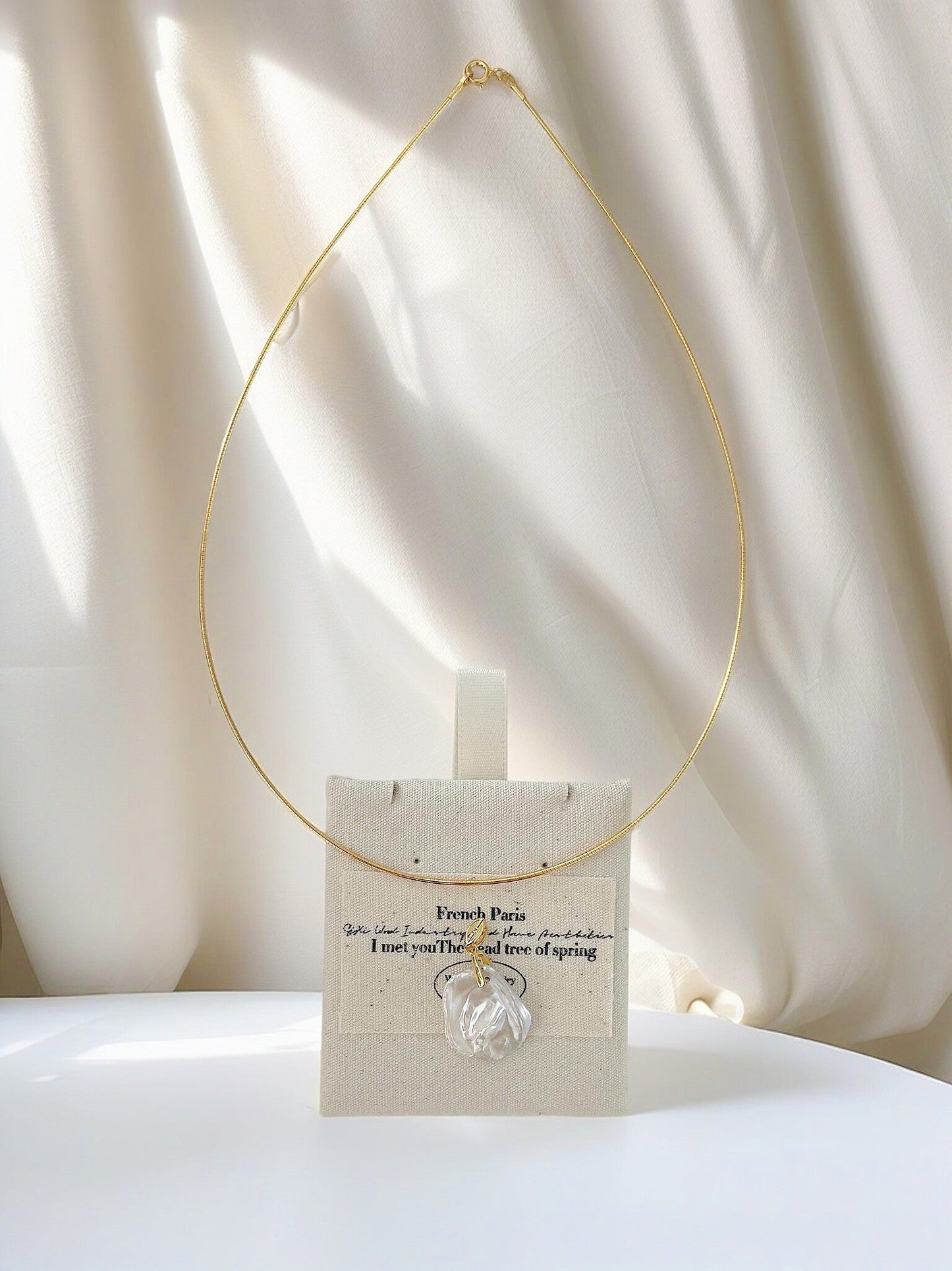 Floral Baroque Pearl Necklace