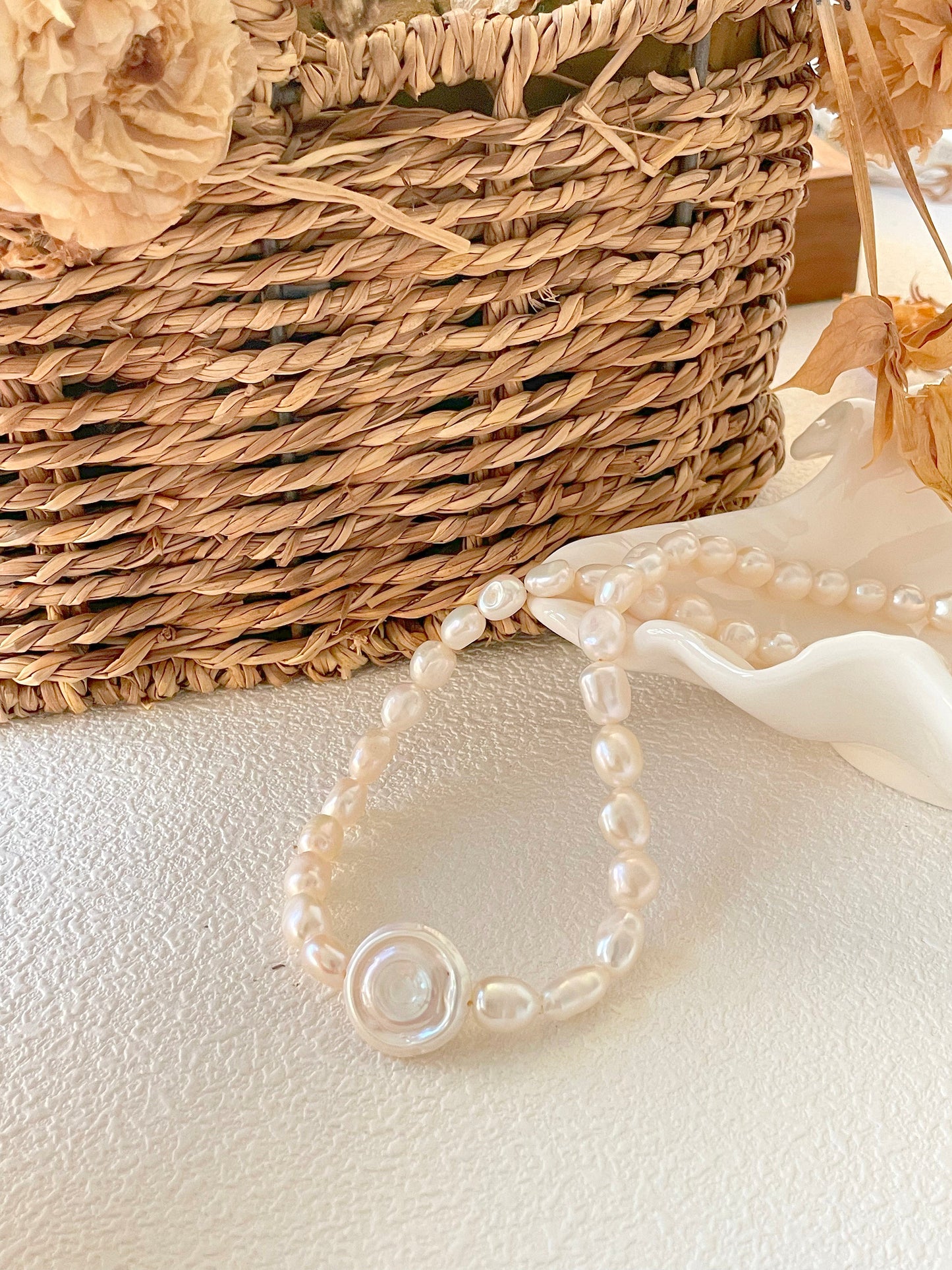 Roman Holiday Baroque Pearl Necklace