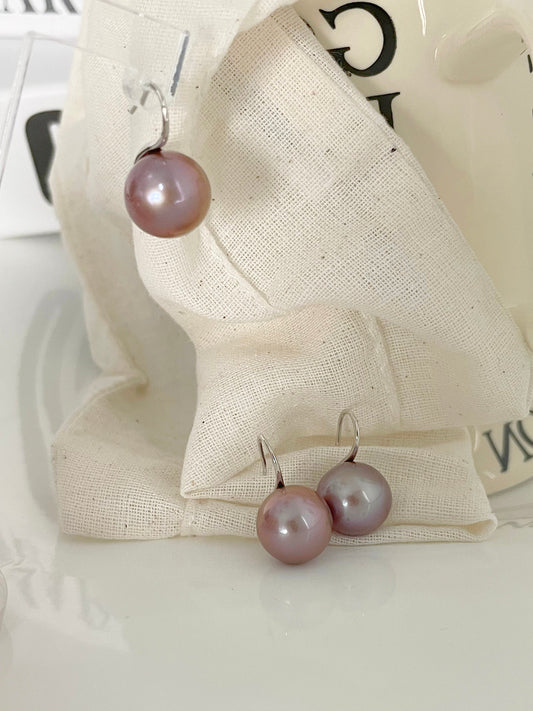 Floral Baroque Pearl Earrings