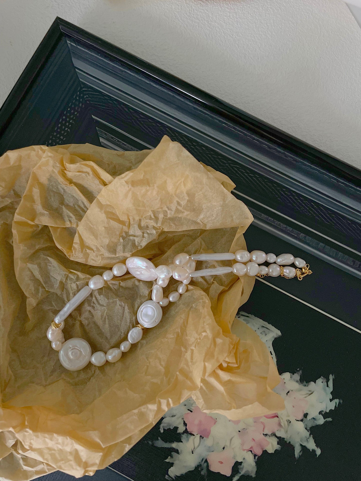 Roman Holiday Baroque Pearl Chocker