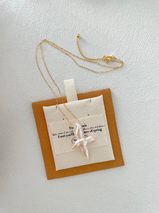 Pearl & Blessings Cross Necklace